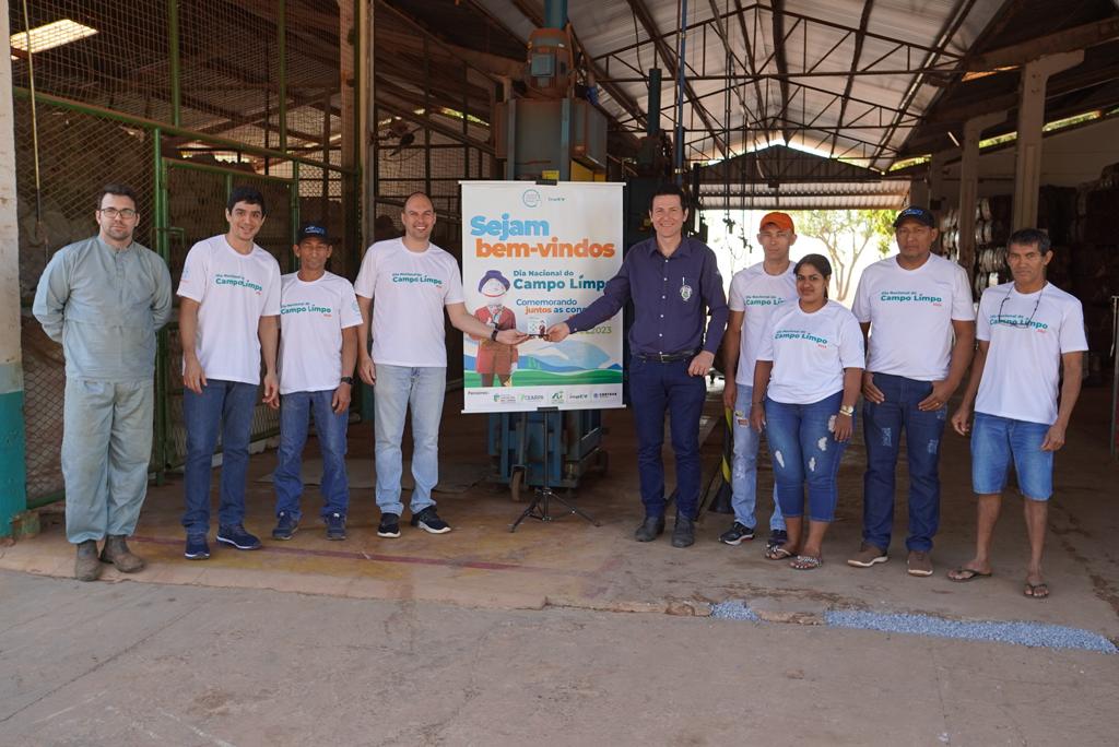 Dia do Campo Limpo será comemorado com visitação de alunos à central de embalagens