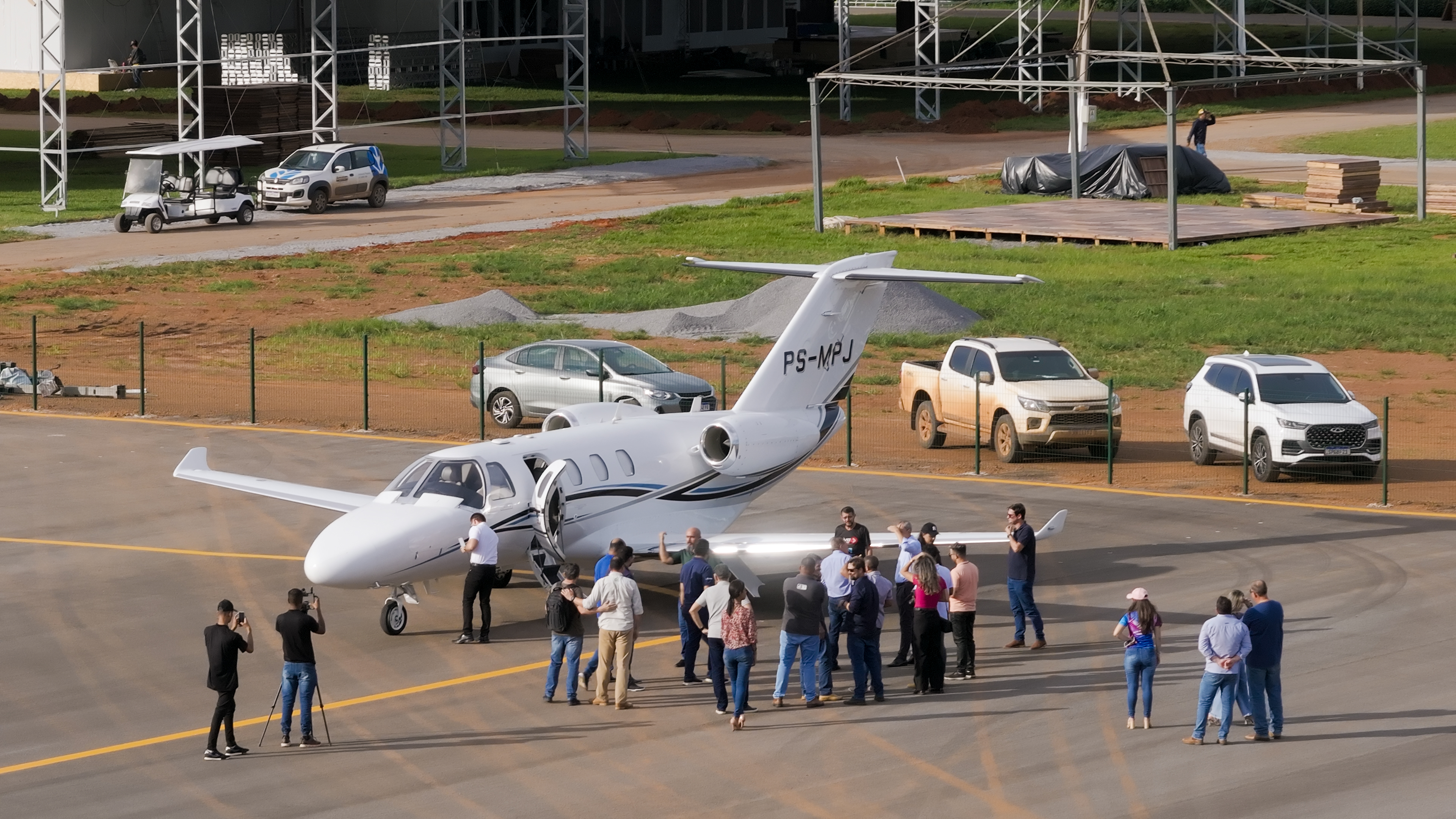 Voo inaugural marca a concretização do Show Safra Aero