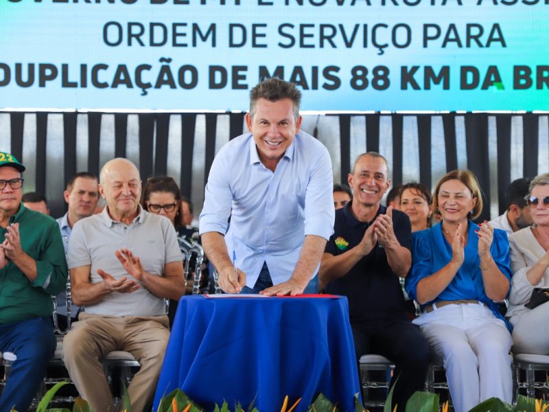 BR 163-MT Ordem de serviço assinada para duplicação impulsiona desenvolvimento regional