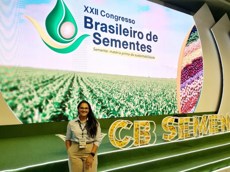 Coordenadora da Fundação Rio Verde participa do Congresso Brasileiro de Sementes no Paraná
