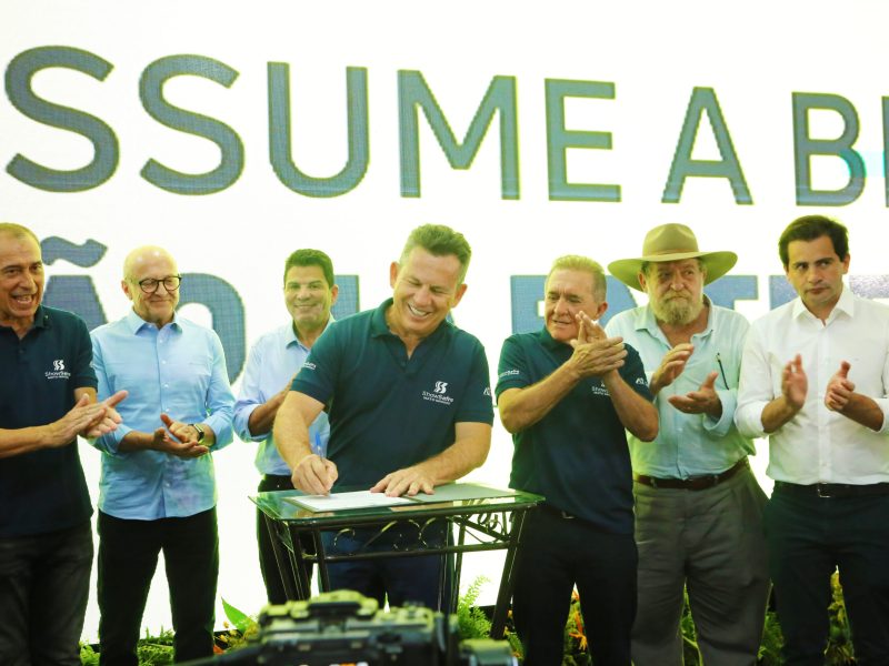 Ordem de serviço para duplicação da BR-163 entre Lucas do Rio Verde e Sorriso é assinada na abertura do Show Safra 2025