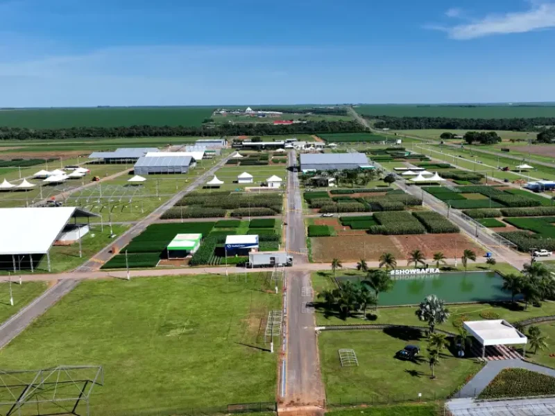 Proximidade da abertura do Show Safra vai transformando local do evento