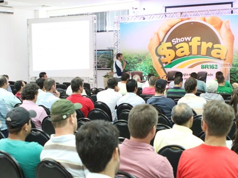 SHOW SAFRA BR 163 Evento debate o uso do manejo visando alto rendimento e combate a pragas e doencas