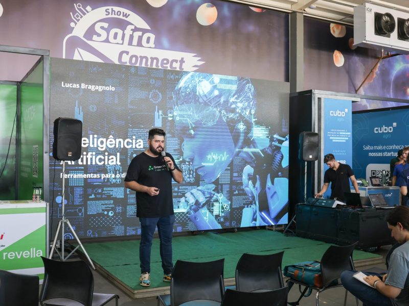Show Safra Connect Inteligência Artificial promete otimizar dia a dia do campo