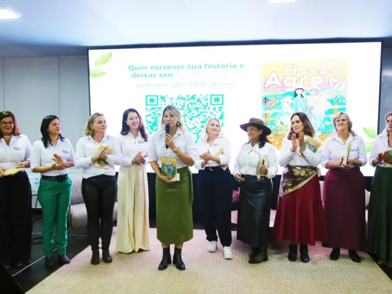 Show Safra Mulher recebe lançamento do livro Elas e o Agro