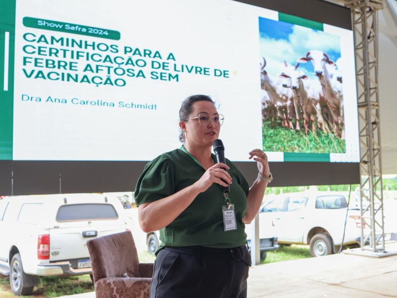 Show Safra Pecuária Palestra trata da certificação de MT como livre de aftosa sem vacinação